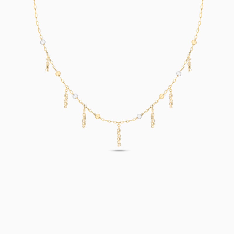 Miss L' by L'azurde Links Chain Necklace in 18K Gold - Image 3